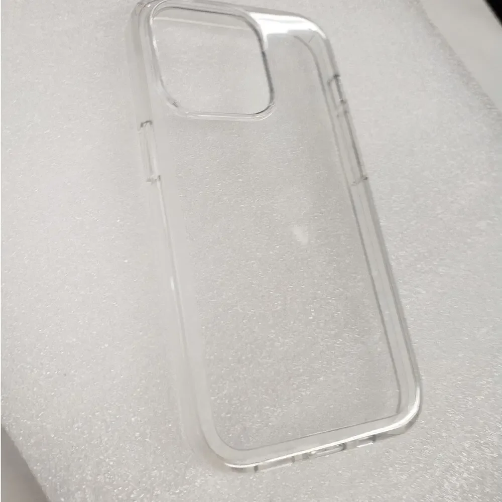 Speck Gemshell Case for iPhone 14 Pro. Clear. Transparent.